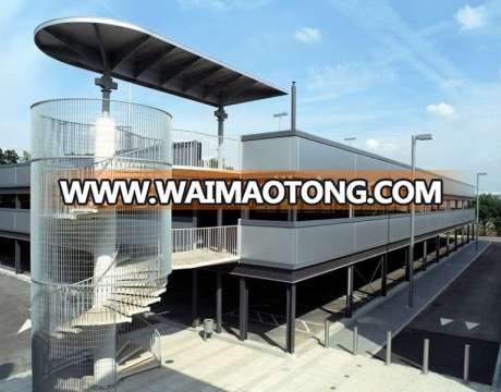 Multi floor steel structure parking solution