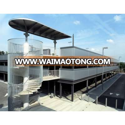 Multi floor steel structure parking solution